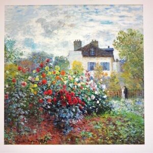 Paint with Diamonds Kit “The Artist Garden in Argenteuil” 60cm x 60cm